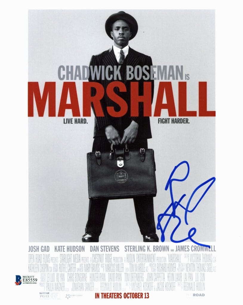 Reginald Hudlin Marshall Authentic Signed 8×10 E85559 Photo BAS #E85559