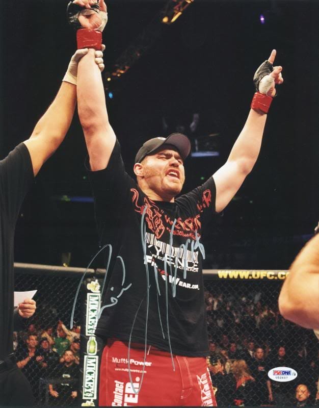 Tim Sylvia UFC Mma Signed Authentic 11X14 Photo Autographed PSA/DNA #U52857