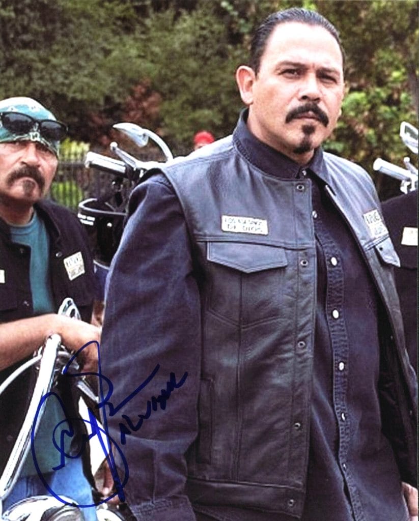 Emilio Rivera Sons Of Anarchy “Alvarez” Authentic Signed 8X10 Photo BAS #B13157