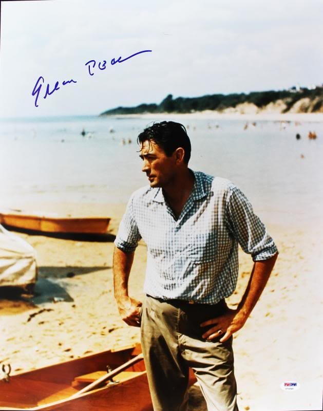 Gregory Peck Signed Authentic 16X20 Photo Autographed PSA/DNA #U70546