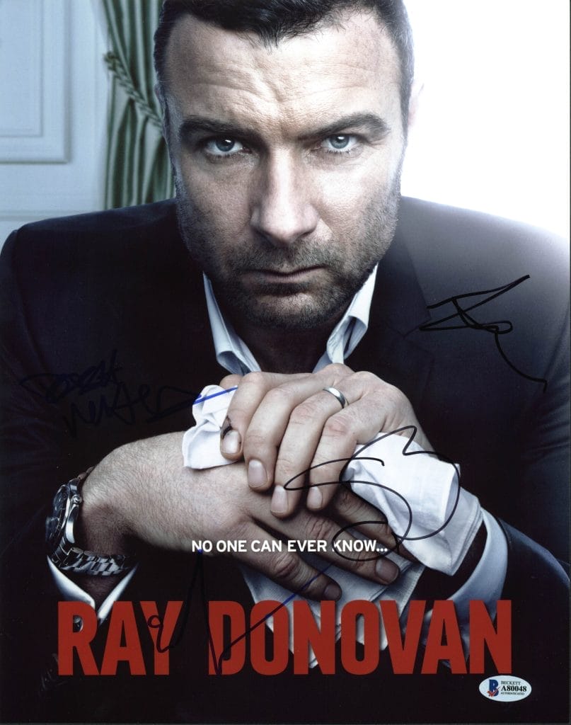 Ray Donovan (4) Marsan, Mihok, Bauer & Dorsey Signed 11X14 Photo BAS #A80048