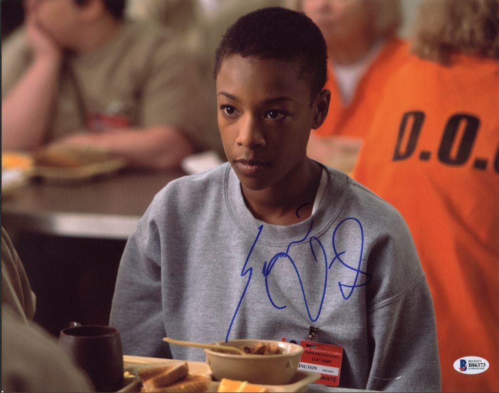 Samira Wiley Orange Is The New Black Authentic Signed 11X14 Photo BAS #B86373