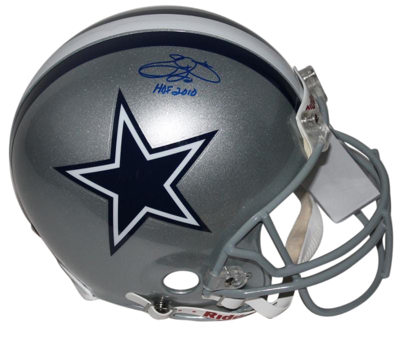 Cowboys Emmitt Smith ‘HOF 2010’ Signed Authentic Full Size Helmet PSA/DNA