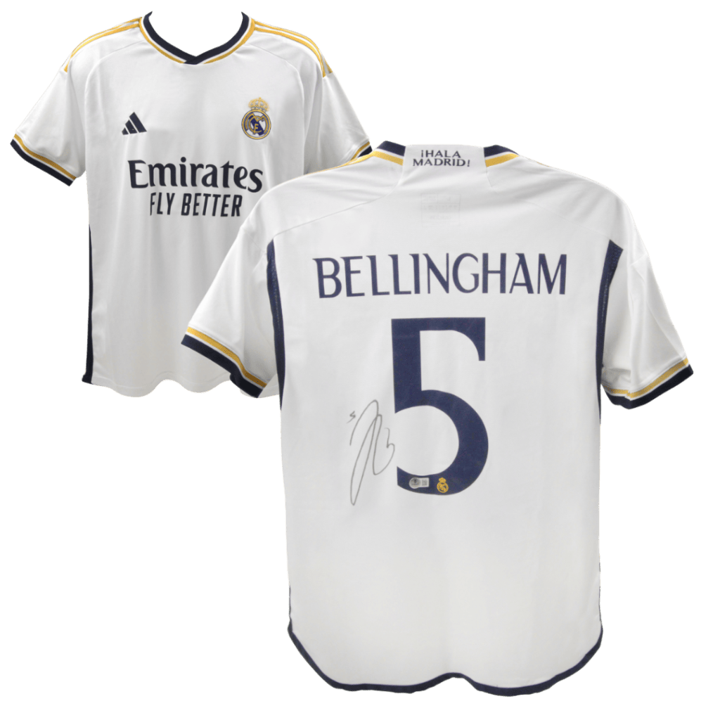 Jude Bellingham Signed 2023-24 Real Madrid Home Jersey #5 – Beckett COA