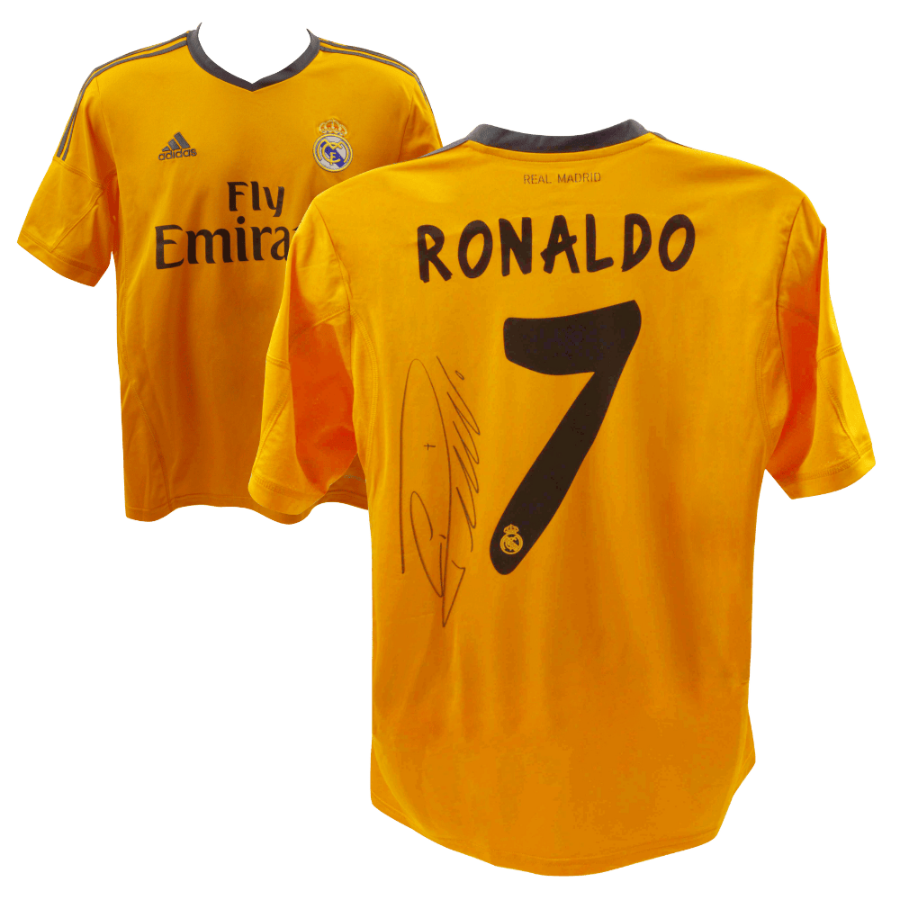 Cristiano Ronaldo Signed Real Madrid Adidas Soccer Jersey #7 – Beckett LOA