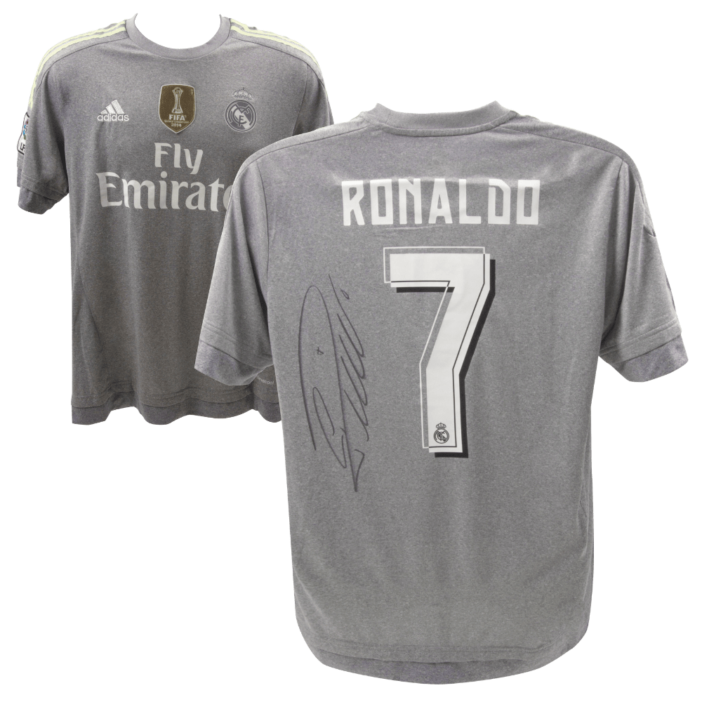 Cristiano Ronaldo Signed Real Madrid Adidas Soccer Jersey #7 – Beckett LOA