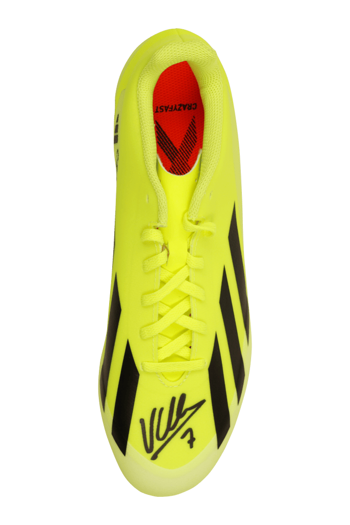 David Villa Signed Adidas Crazyfast Soccer Cleat – Beckett COA