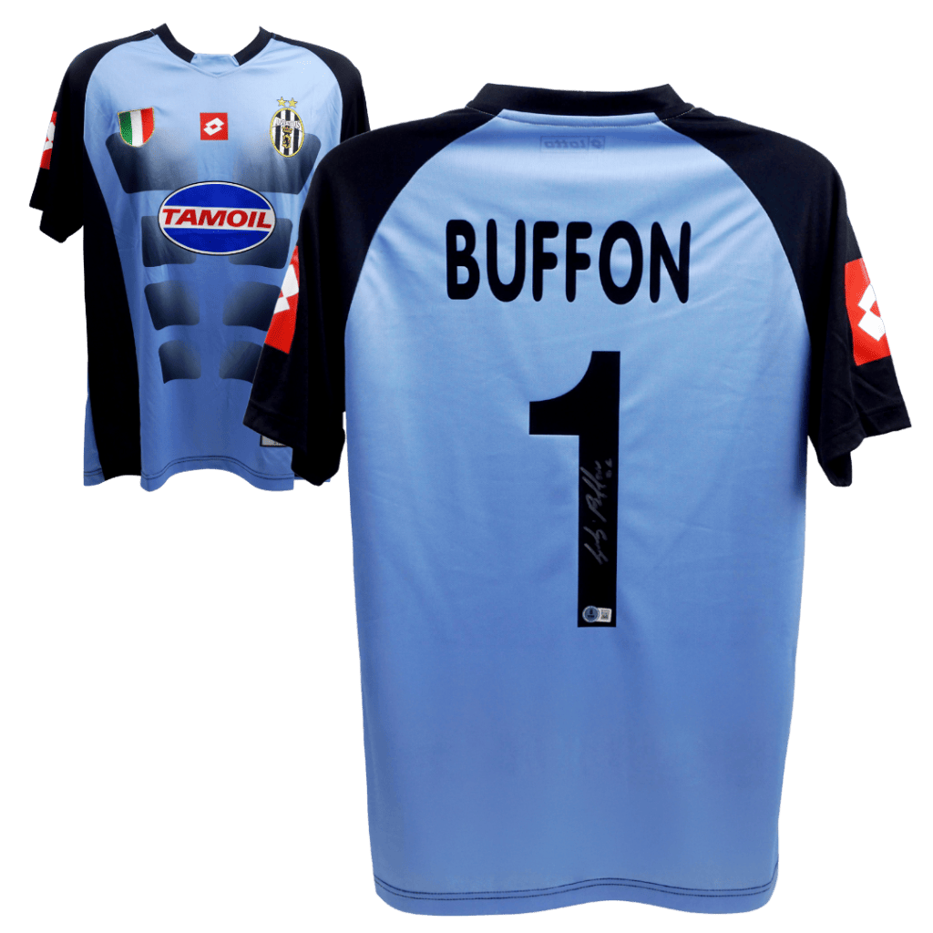 Gianluigi Buffon Signed Juventus Goalkeeper Soccer Jersey #1 – BECKETT COA