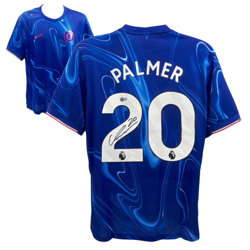 Cole Palmer Signed Chelsea Home Soccer Jersey #20 – BECKETT COA